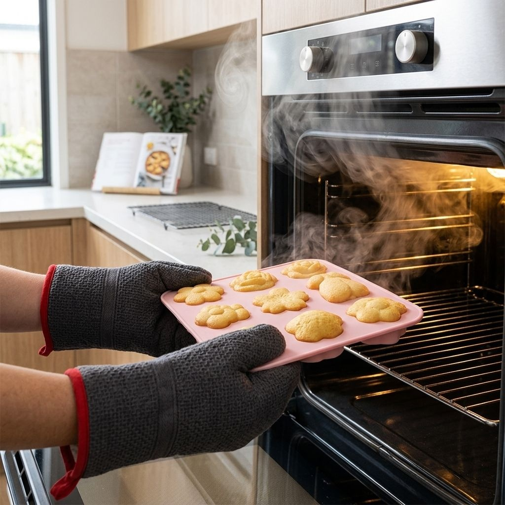 Silikon-Backform in Blumen- und Schmetterlingsform