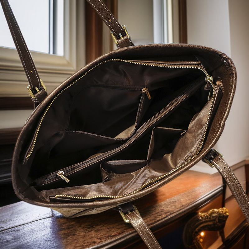 حقيبة يد نسائية خفيفة وعملية بحجم كبير