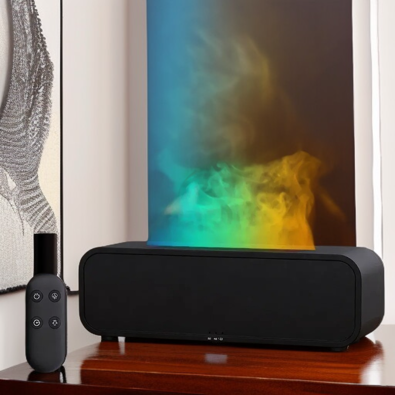 Difusor de aromas con gran cantidad de niebla y luz ambiental dinámica