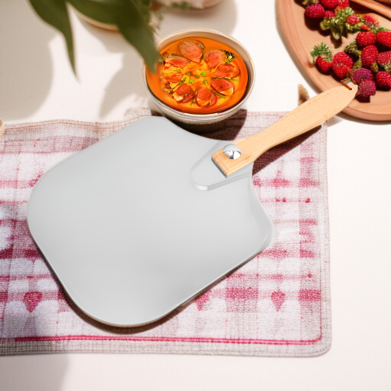 ملعقة بيتزا من الألومنيوم عالية الجودة