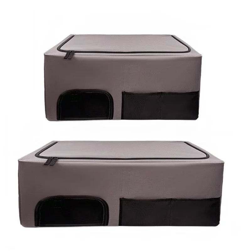 Car storage box with large capacity and foldable
