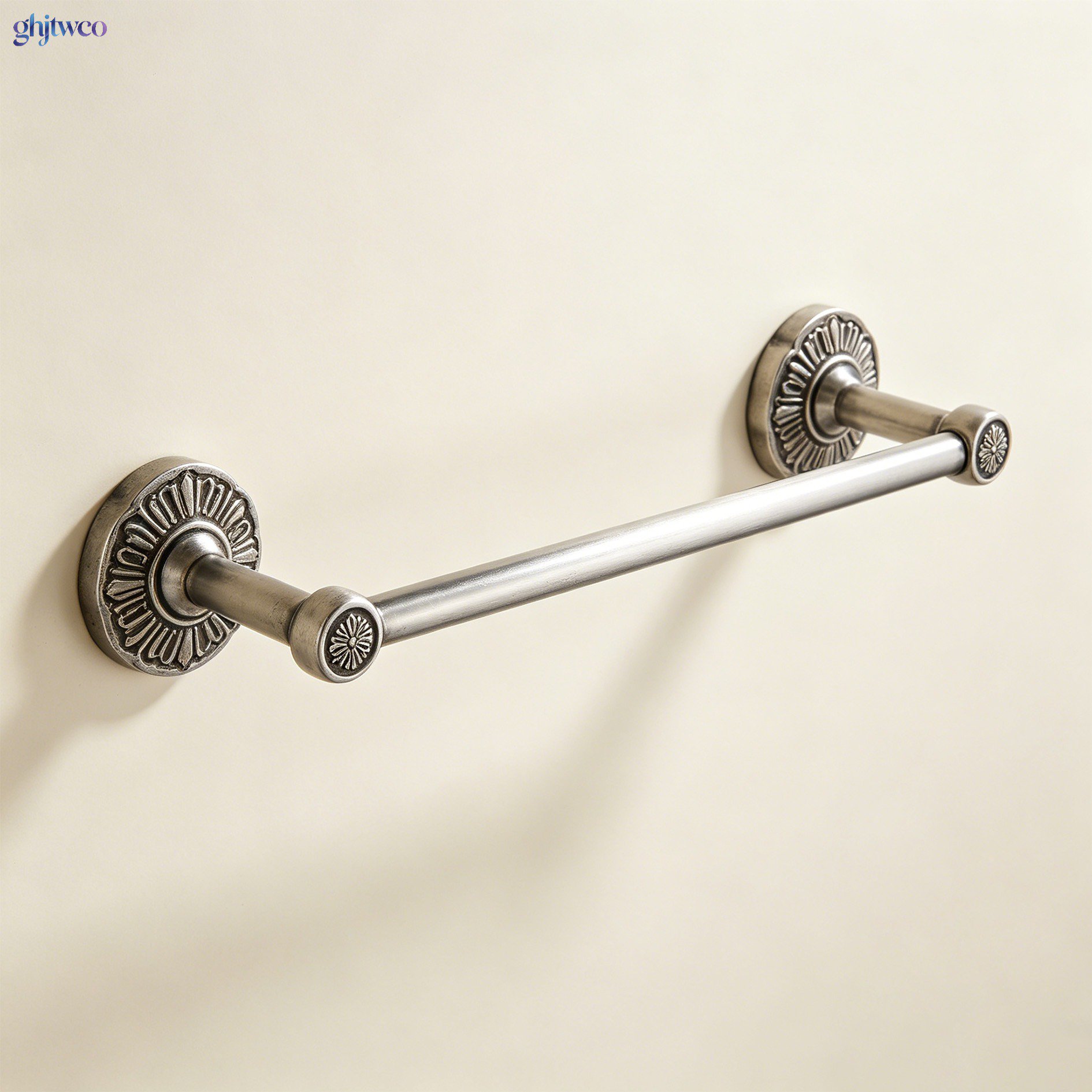 Titanium Steel Wall-Mounted Towel Rack (Set of 6)
