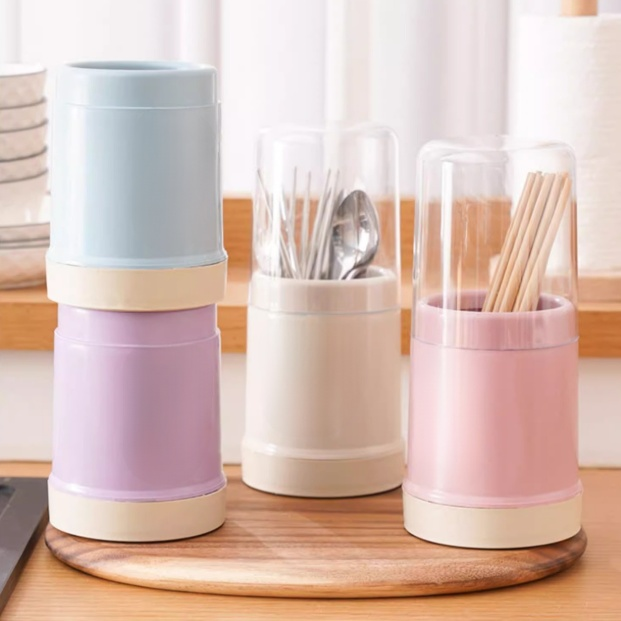 家用多功能筷子笼筷子筒收纳盒厨房防尘整理