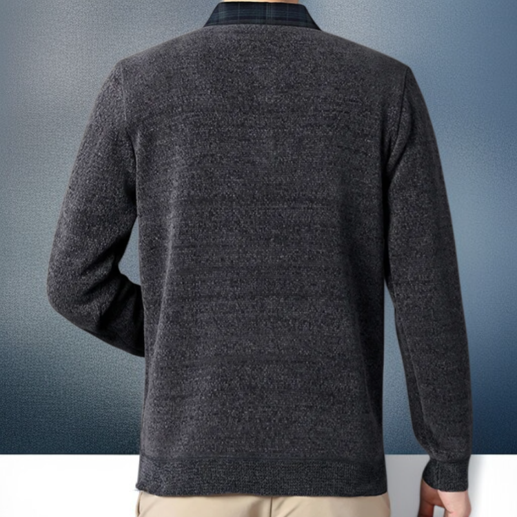 남성 겨울 패션 스웨터 스타일링