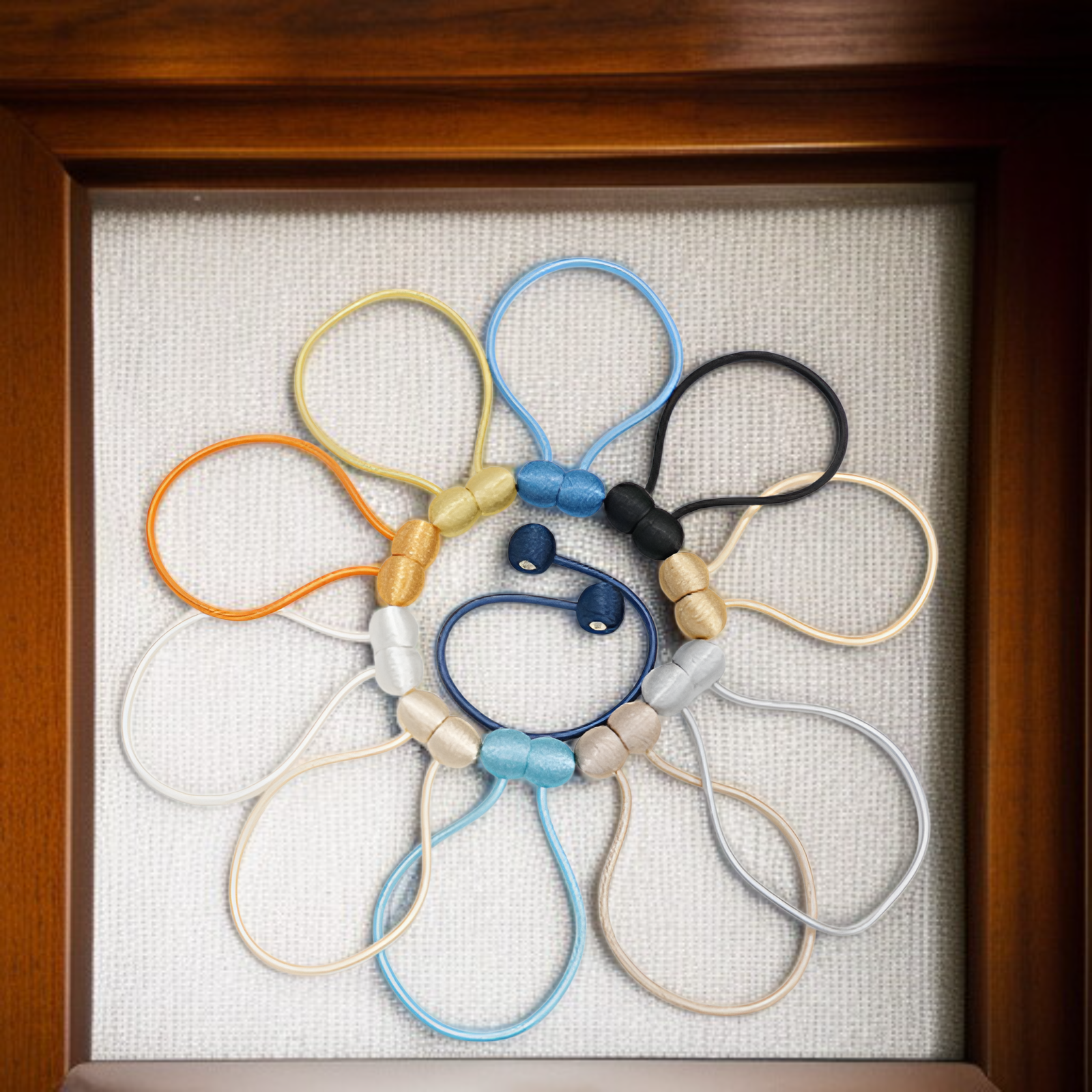 커튼을 고정하는 버클 액세서리