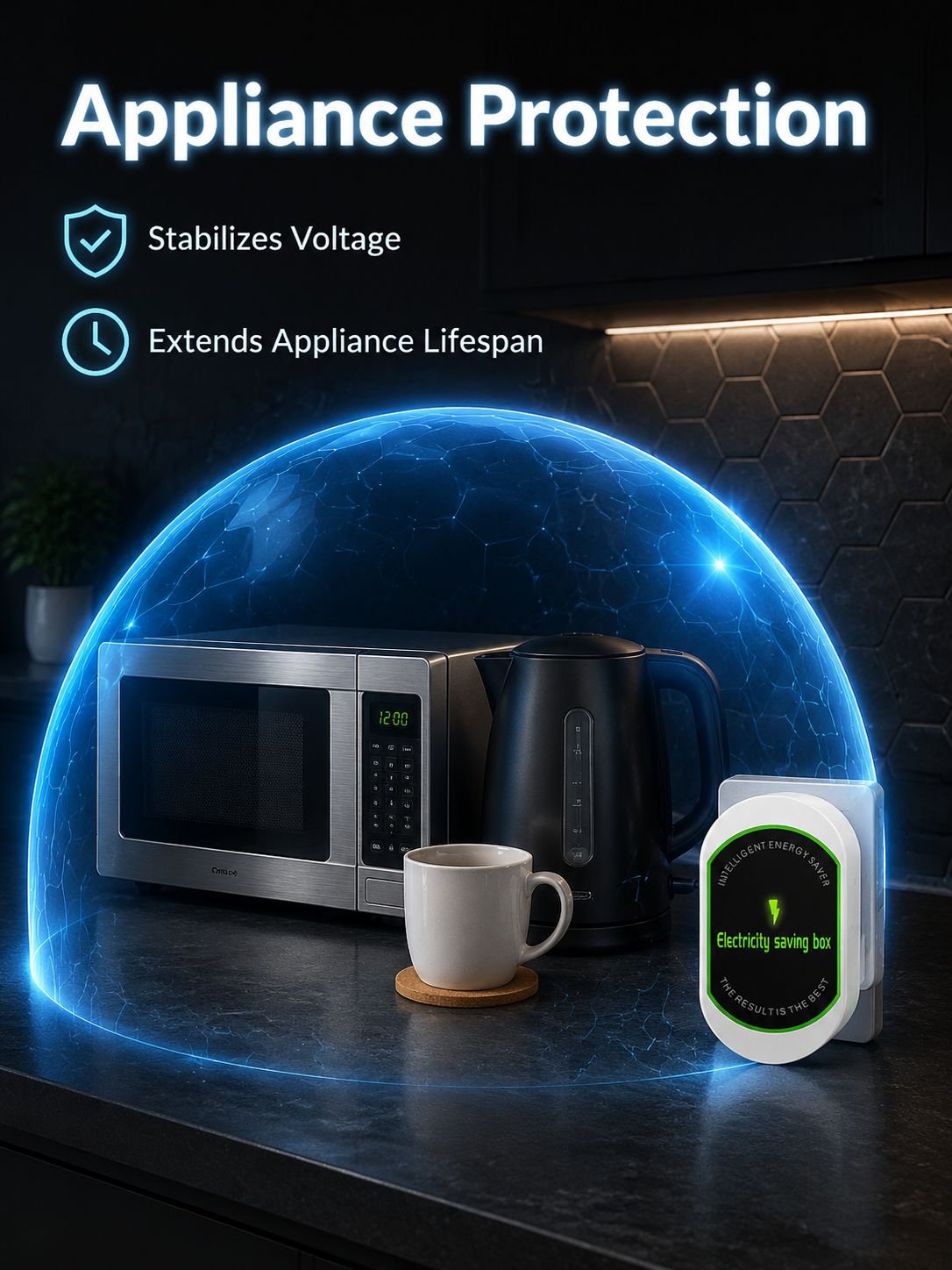 Intelligent household voltage stabilizers Power Saver Energy Saver
