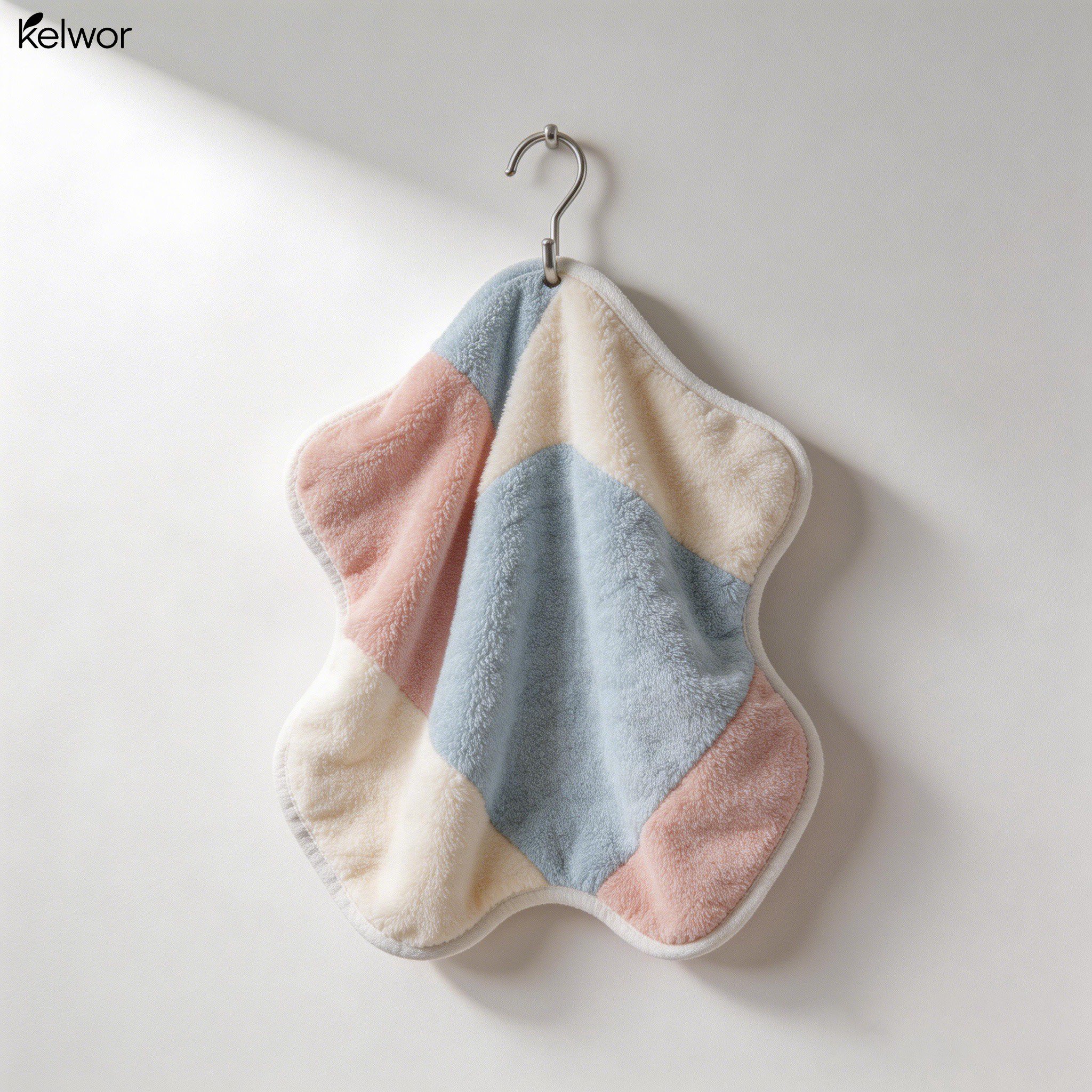 Miękkie ręczniki do rąk z polaru koralowego (5 sztuk)