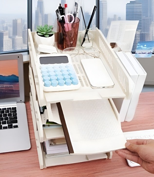 다양한 문서와 파일이 정리된 보관함