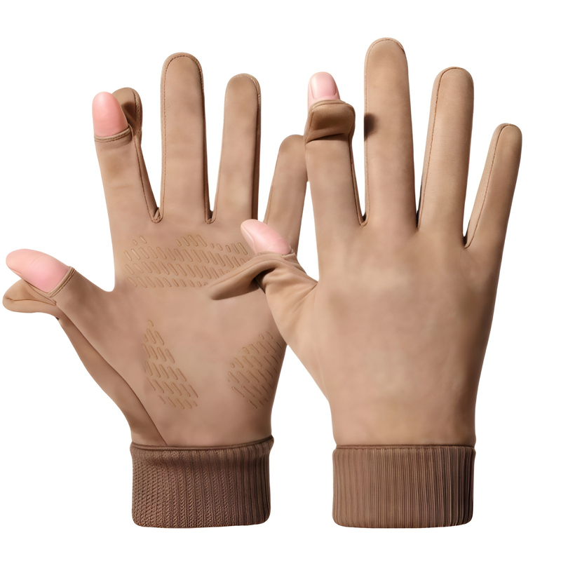 Guantes para pantalla táctil con forro polar