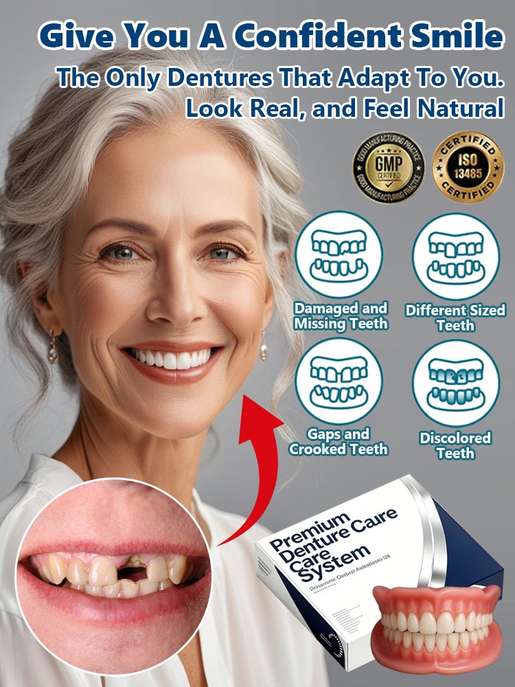 [Trustworthy Quality] Natural and Realistic Complete Dentures