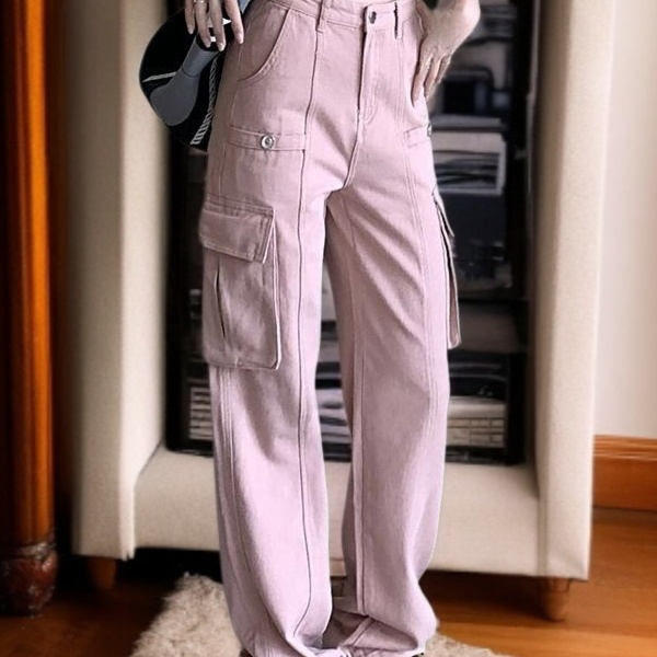 春夏秋冬着用可能なハイウエストパンツ