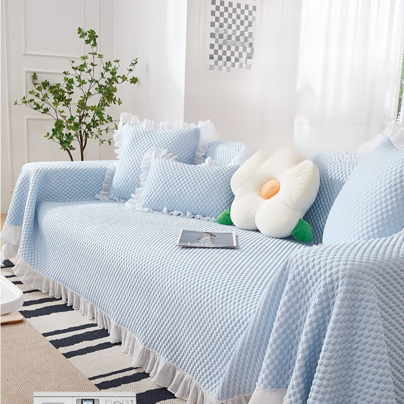 冰絲沙發罩加厚防滑全包組合沙發巾