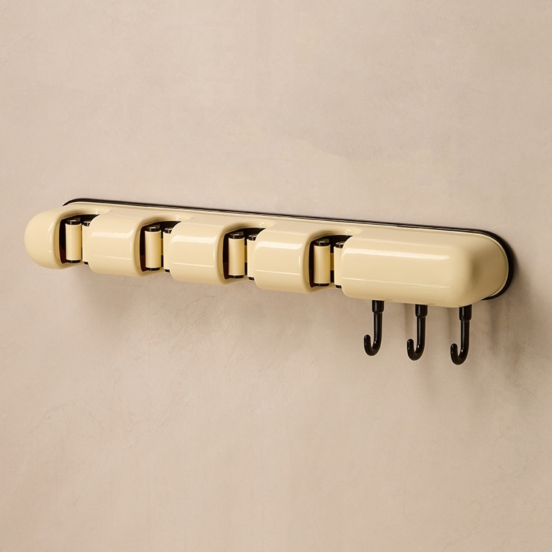 壁掛けモップホルダー