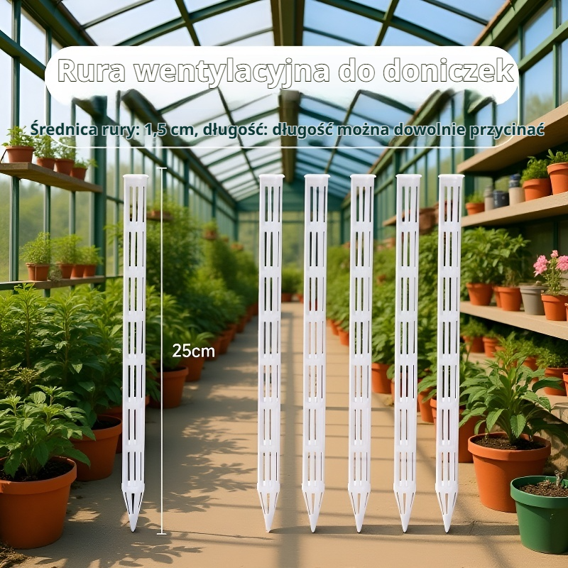 Przewód wentylacyjny do doniczki