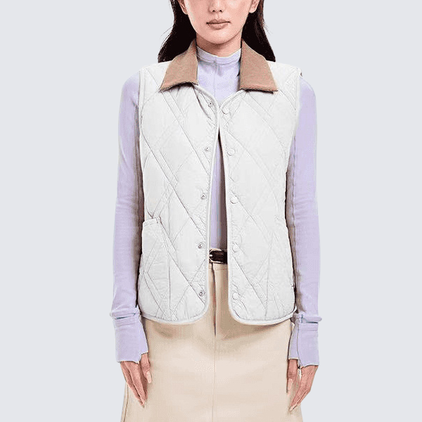 可拆領男女羊毛馬夾 