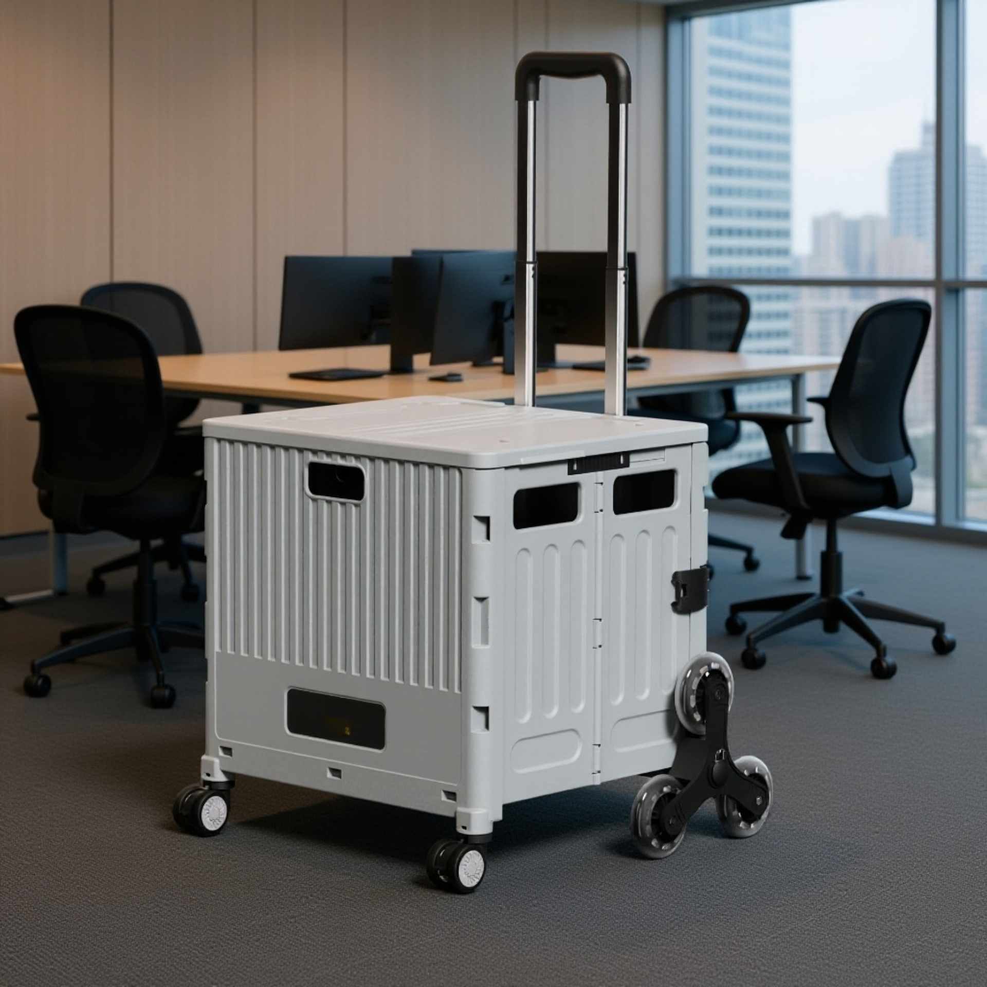 متعددة الوظائف المحمولة للطي عربة سحب صغيرة للاستخدام المنزلي