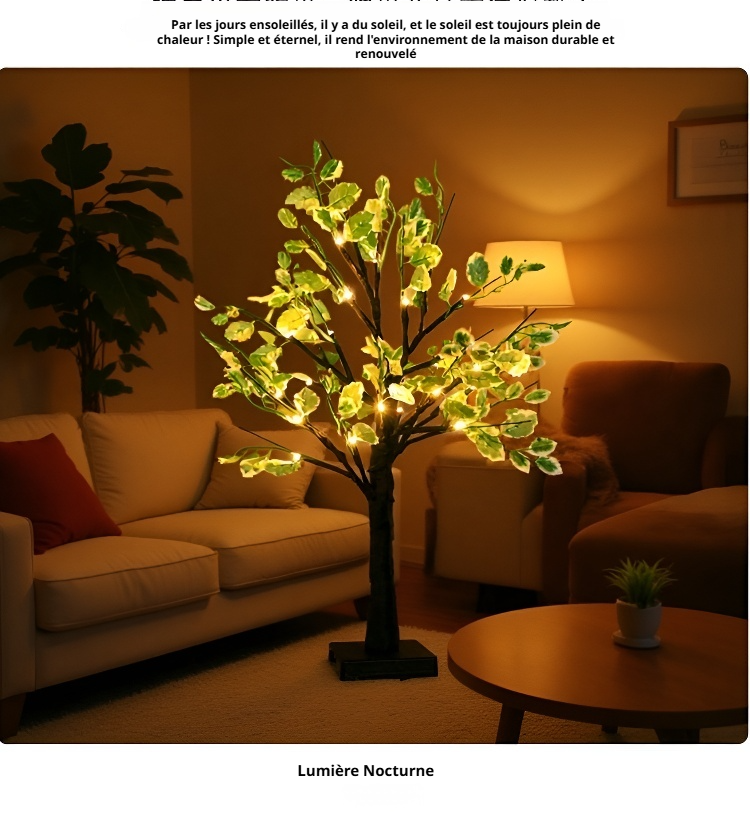 Lampe veilleuse décorative pour ambiance chaleureuse