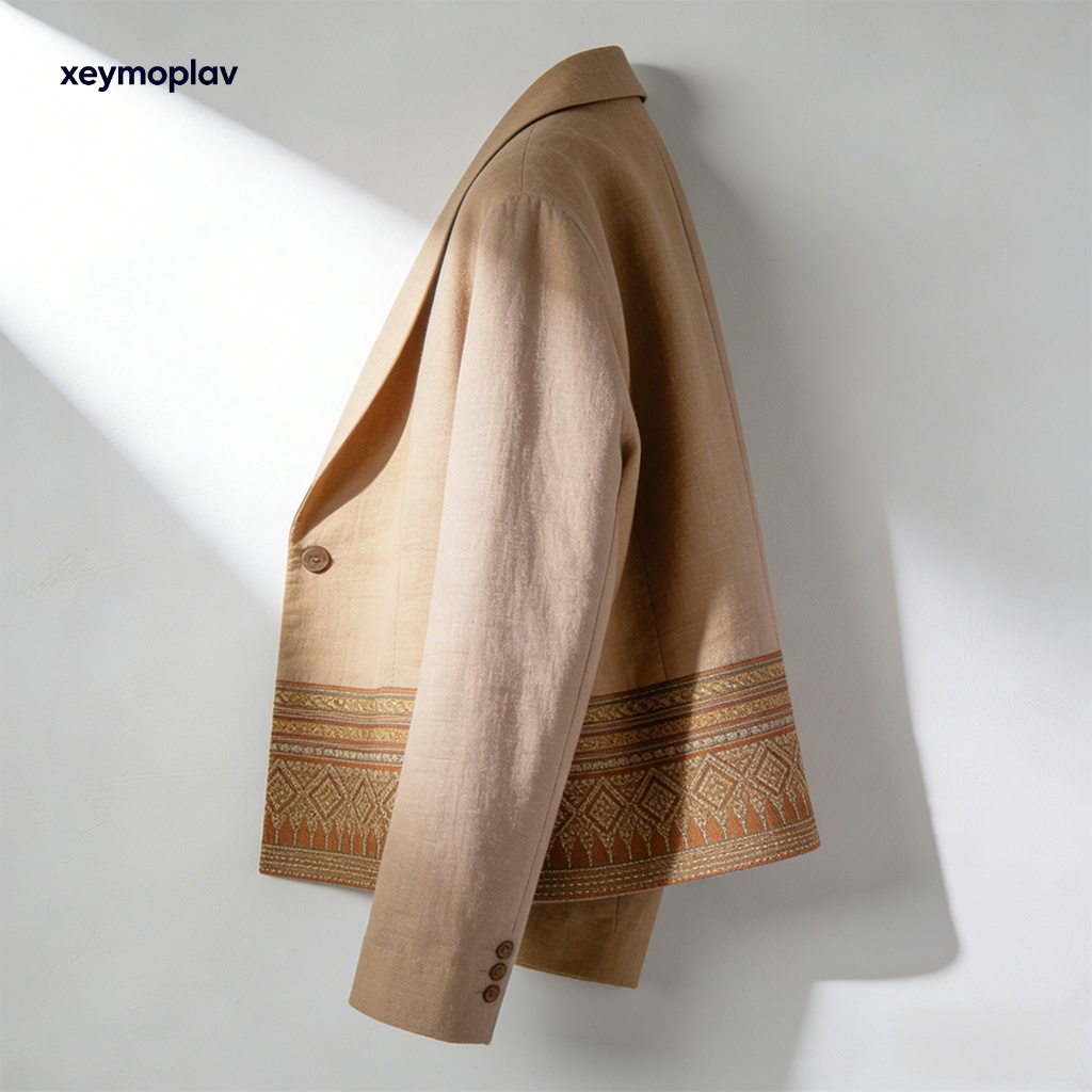 แจ็คเก็ตลำลองฤดูใบไม้ผลิและฤดูใบไม้ร่วงสำหรับผู้ชาย