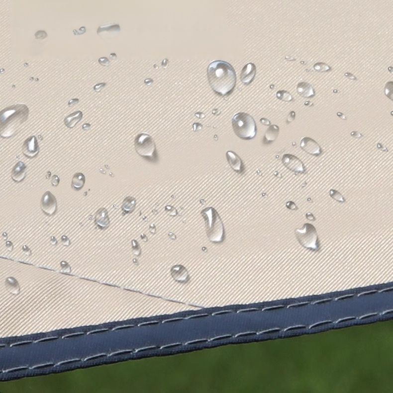 アウトドアキャンプ用厚手防水シルバーコーティング八角形サンシェードテント