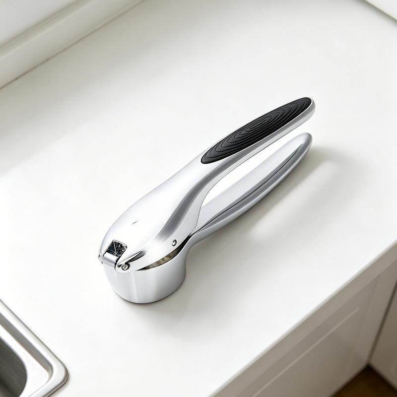 キッチン用手動ガーリックプレス ニンニク潰し器