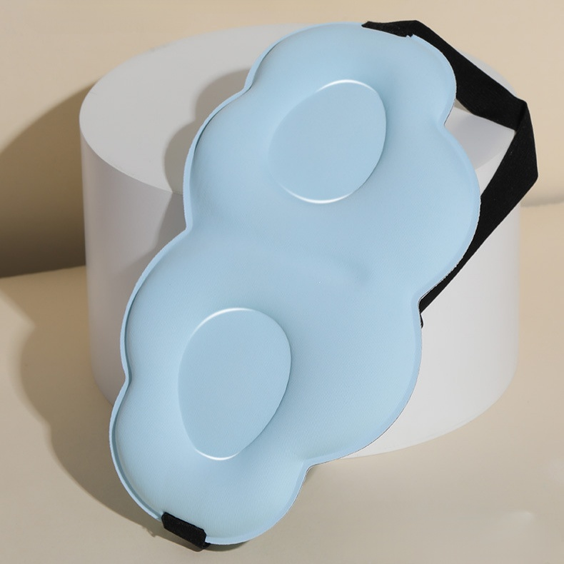 舒適睡眠眼罩 透氣遮光記憶棉雲朵眼罩