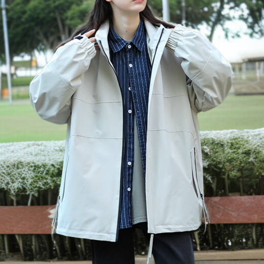 アメリカン・アウトドア・パンチングジャケット 防水機能フード付きアウトドアウィンドブレーカー パンチングジャケット防水フード付き機能アウトドアギア