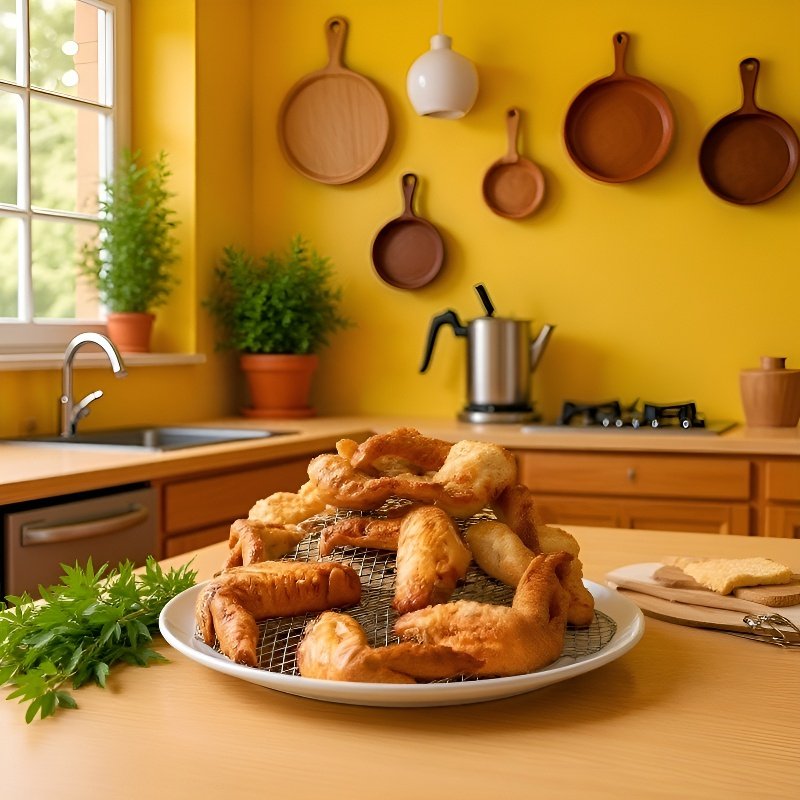 ステンレス製エアクッカーバスケット