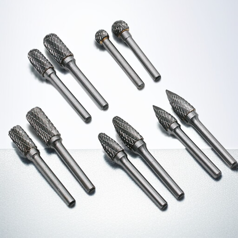 回転ヤスリフライス 彫刻刀 超硬研削ヘッド 木彫タングステン鋼研削ヘッド 回転ヤスリ ルーター 木彫工具セット