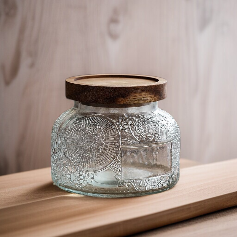 ガラス密封缶でお菓子を保存