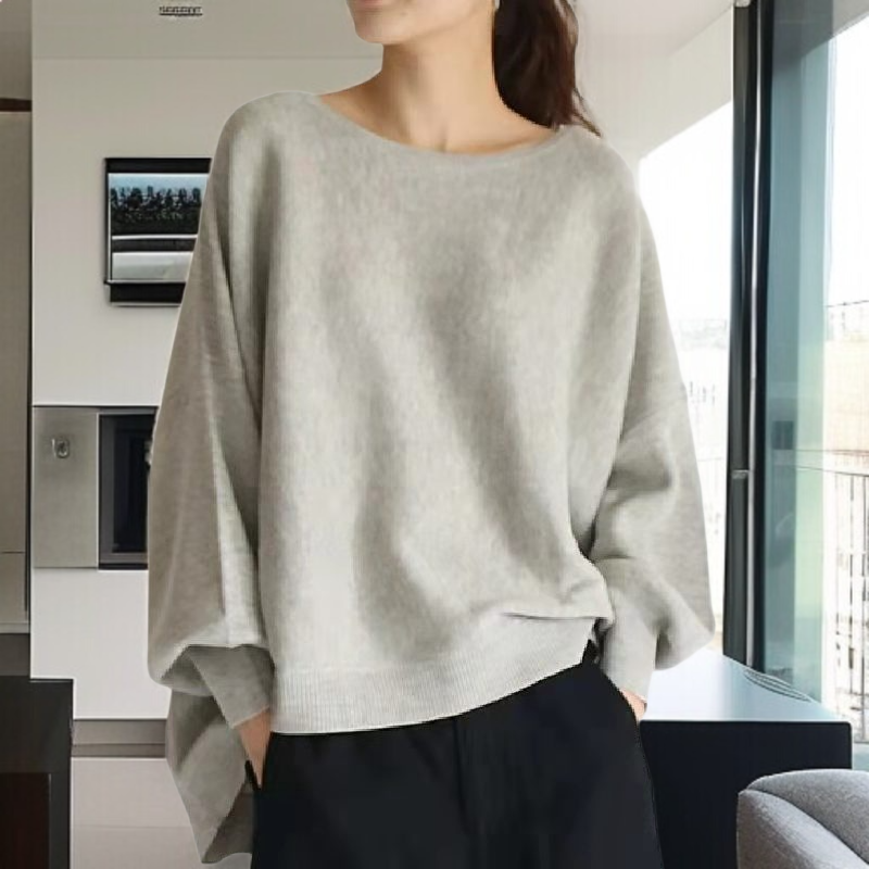 小さいトレーナー女性トップス緩いジャケット Slouchy スタイル レディース トレーナー