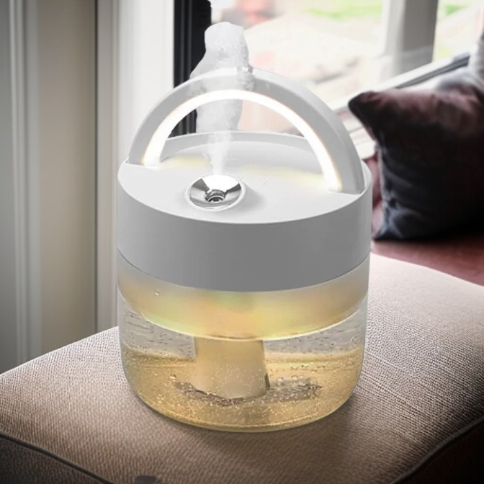 Mini humidificador portátil para el hogar, carga USB, silencioso