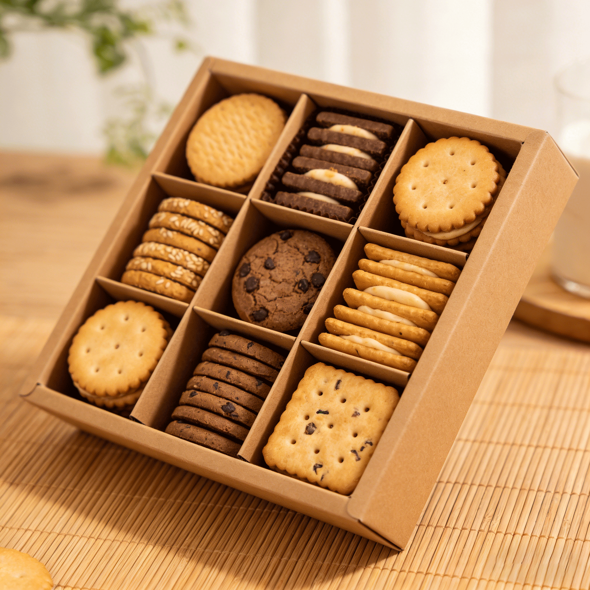 Assorted Flavor Biscuits (Pack of 3)