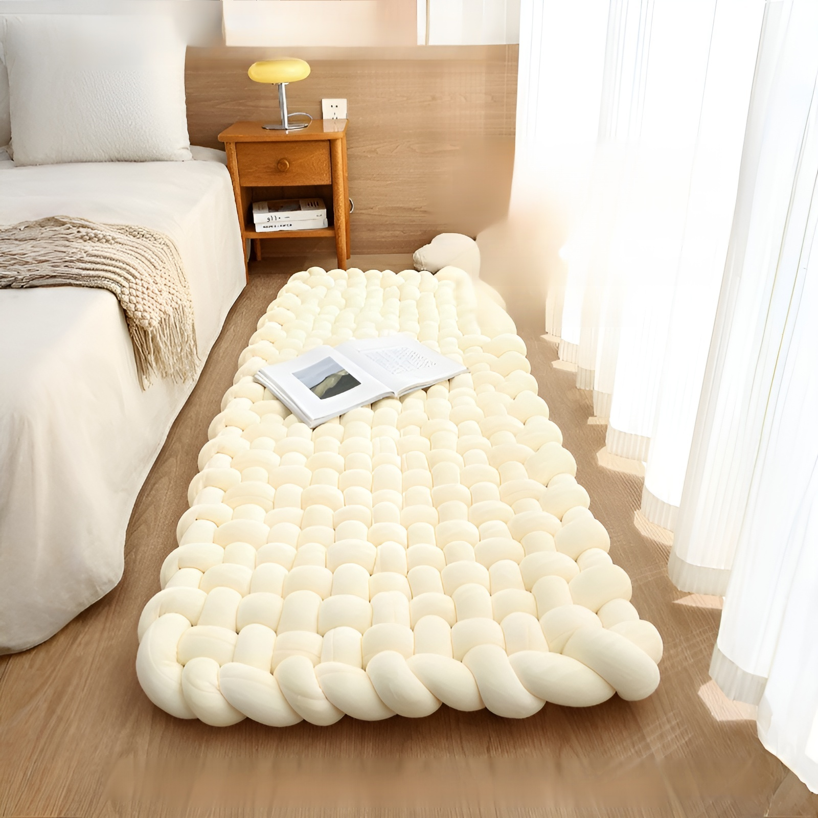 ネット素材のマットで通気性抜群