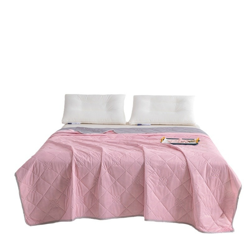 여름용 시원한 아이스 실크 이불