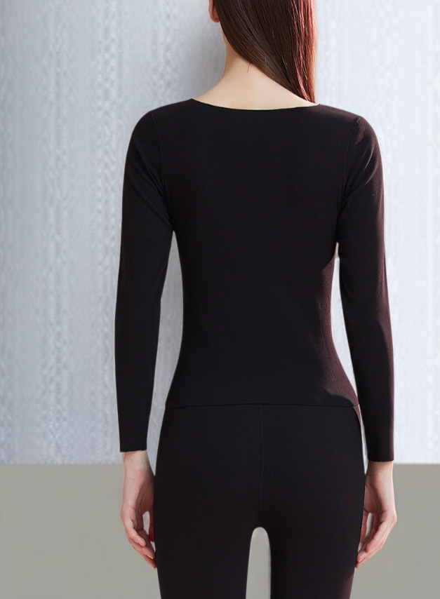 發熱保暖材質女士打底衫