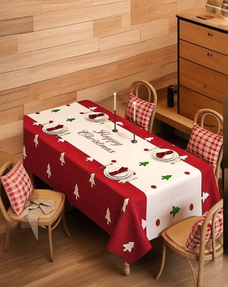 일회용 테이블 매트의 방수 기능 강조 이미지