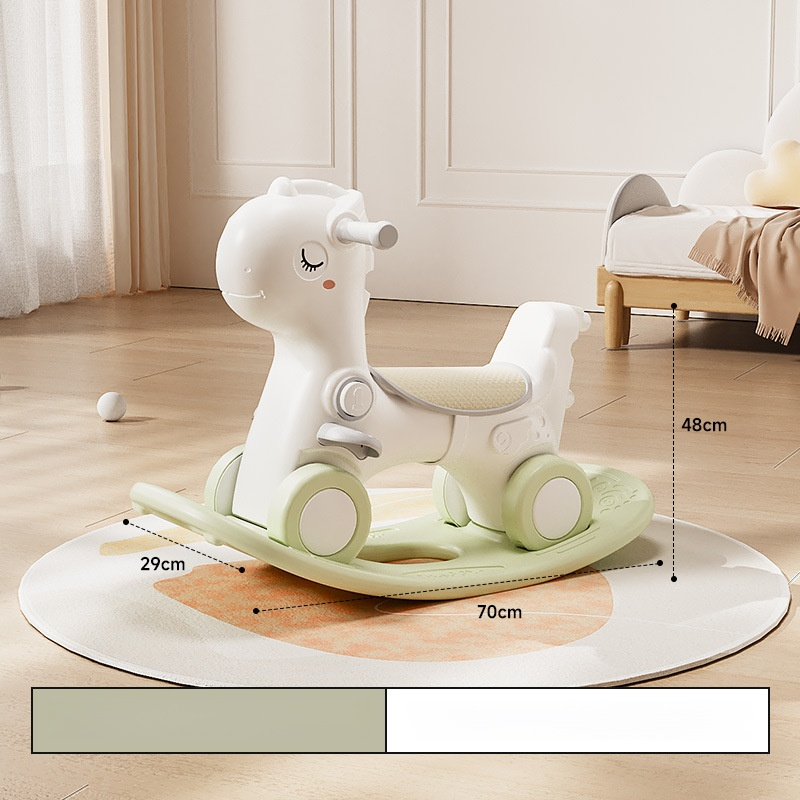 3-in-1 Baby Rocking Horse Walker Ride-on Car