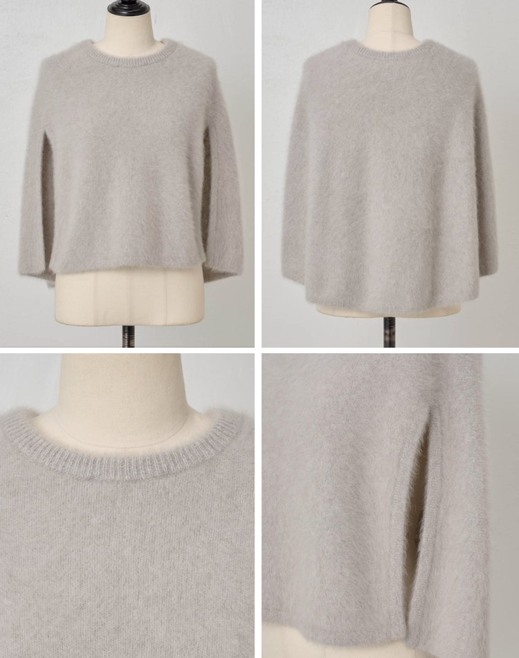 新しいクルーネックショール