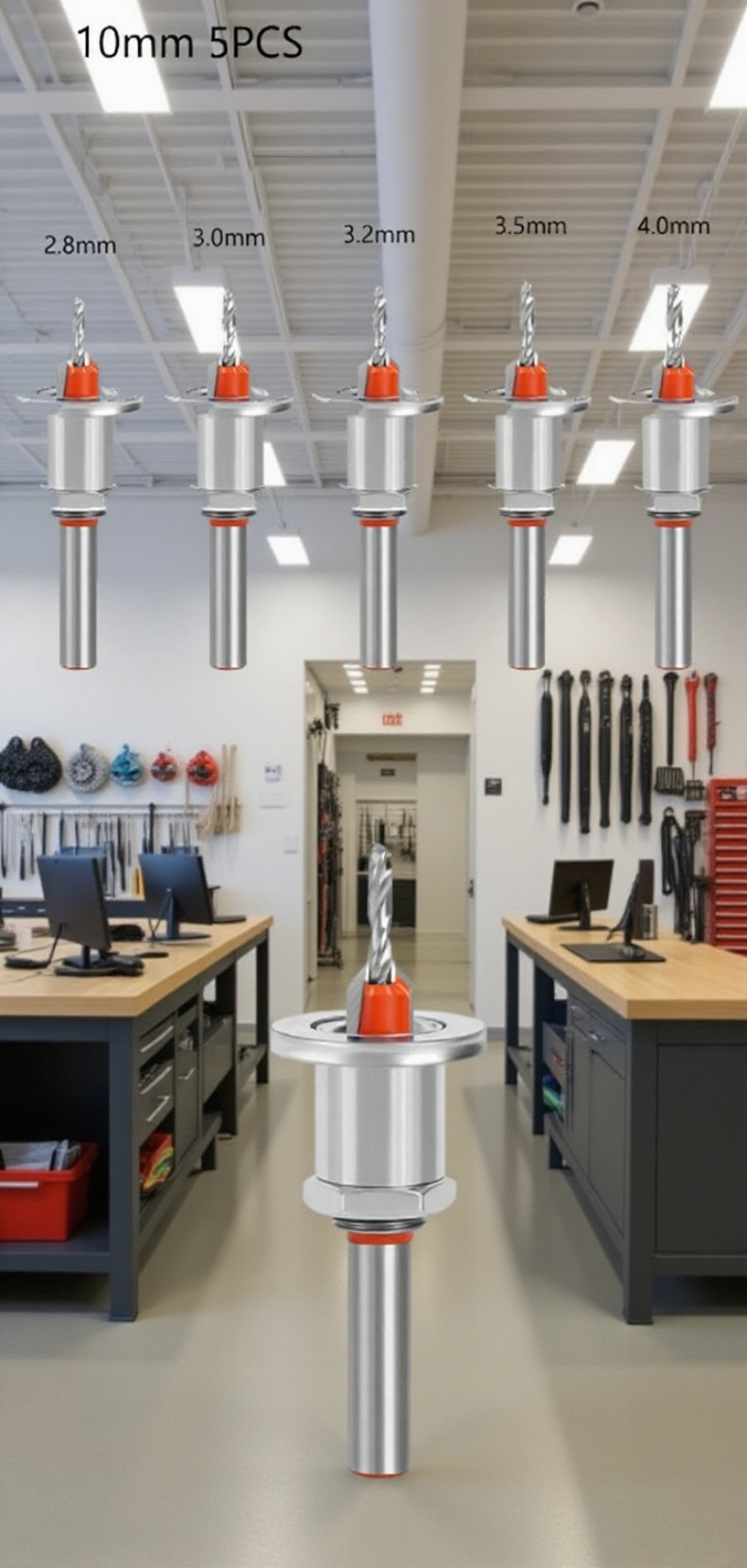 고품질 목공 드릴 비트 디테일