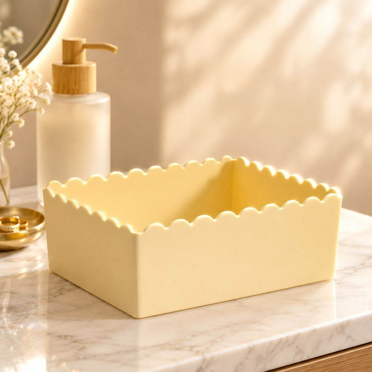 Organizador multiuso para almacenar productos de baño y accesorios personales