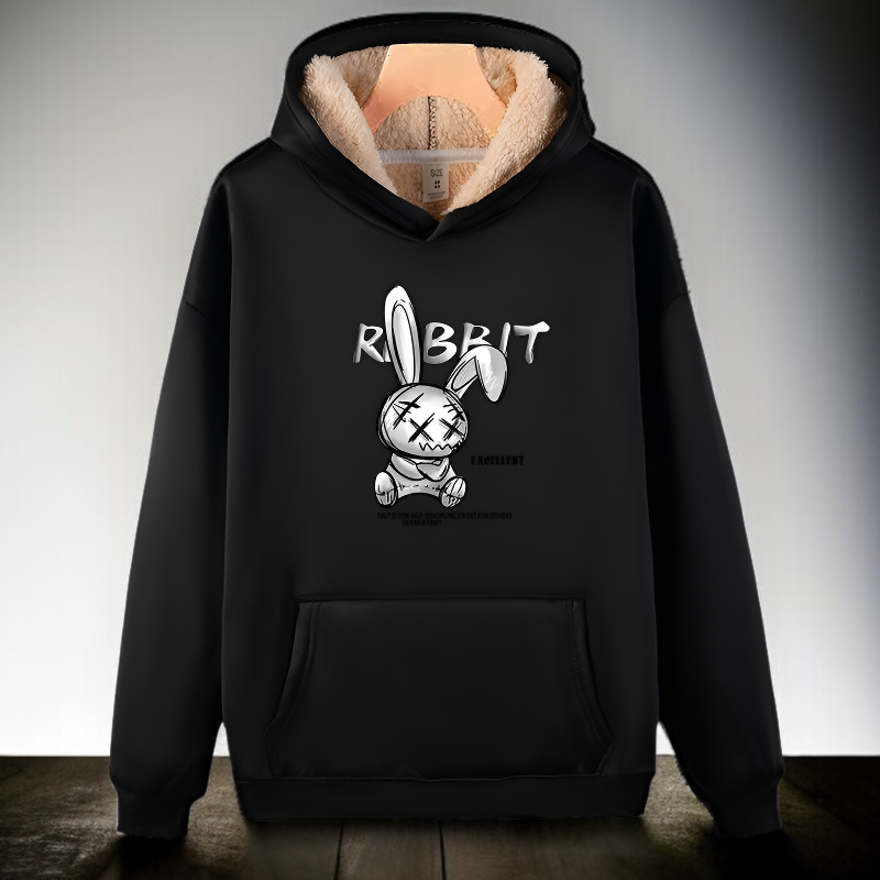 남자 겨울 기모 박시 후드 상의 레포츠 도톰 후드 탑 스웨이드 맨투맨 상의