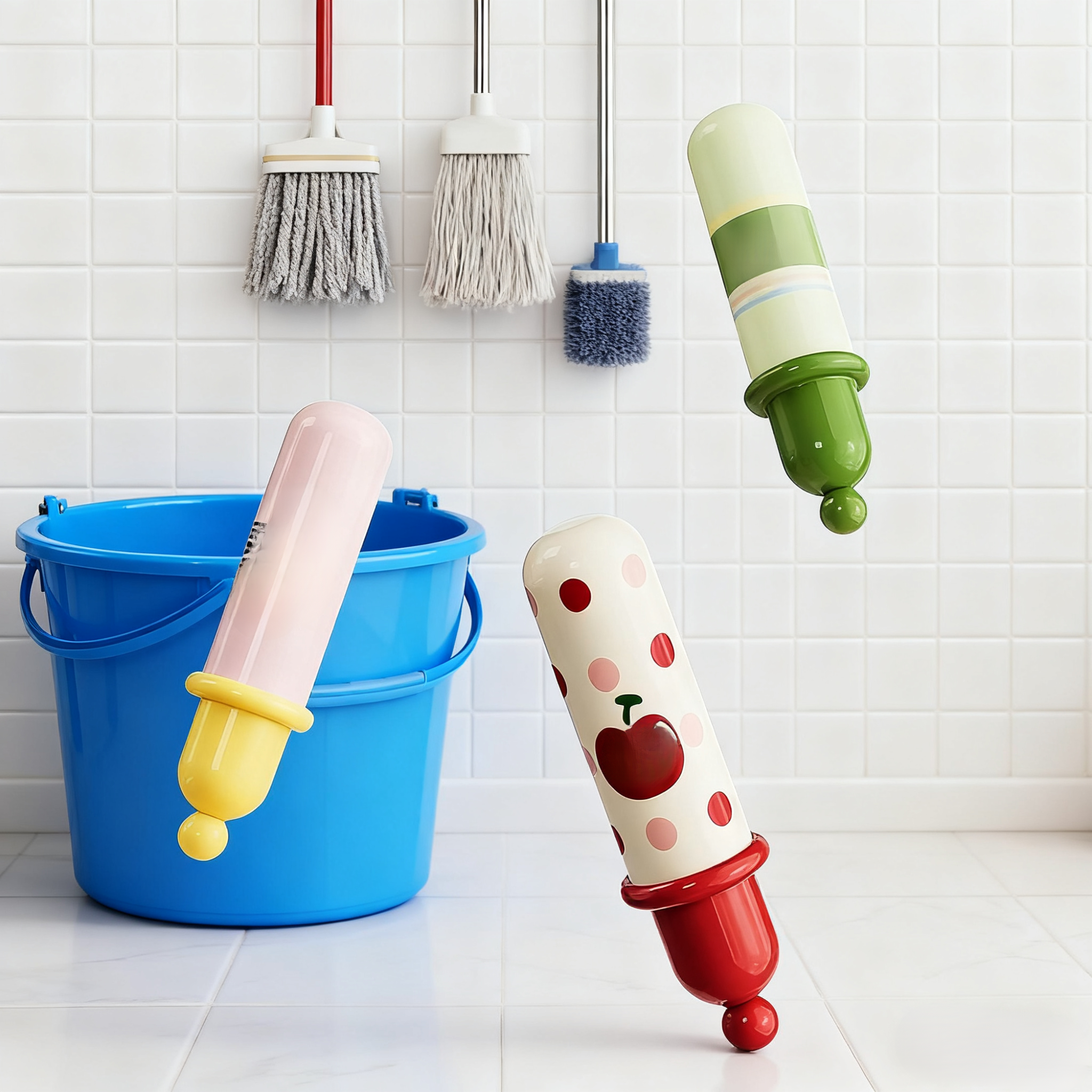 Roztomilé multifunkční samolepky – Praktické a snadno vyměnitelné