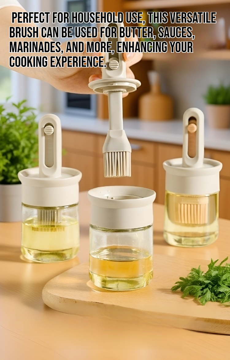 High temperature oil resistant oil brush in kitchen use