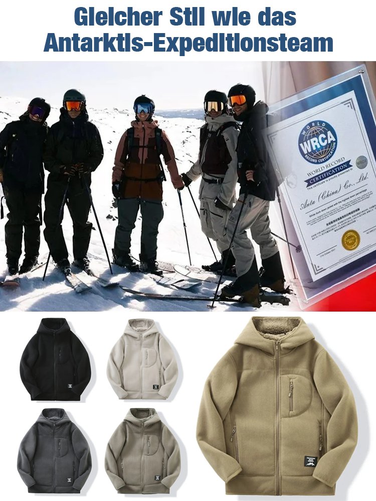 【Kanada-Auswahl】Nicht voluminös, warmhaltend, dickes Fleece.