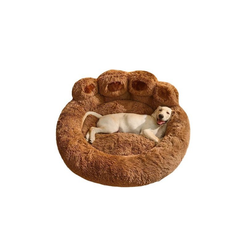 만화 곰발 고양이 개 침대