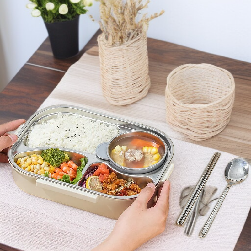 ステンレス保温ランチボックス＋保温バッグセット