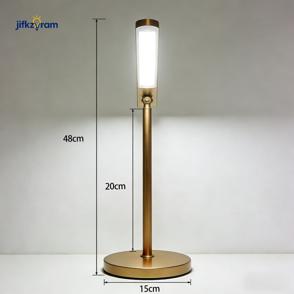 Lámpara de lectura con diseño ergonómico y espectro completo