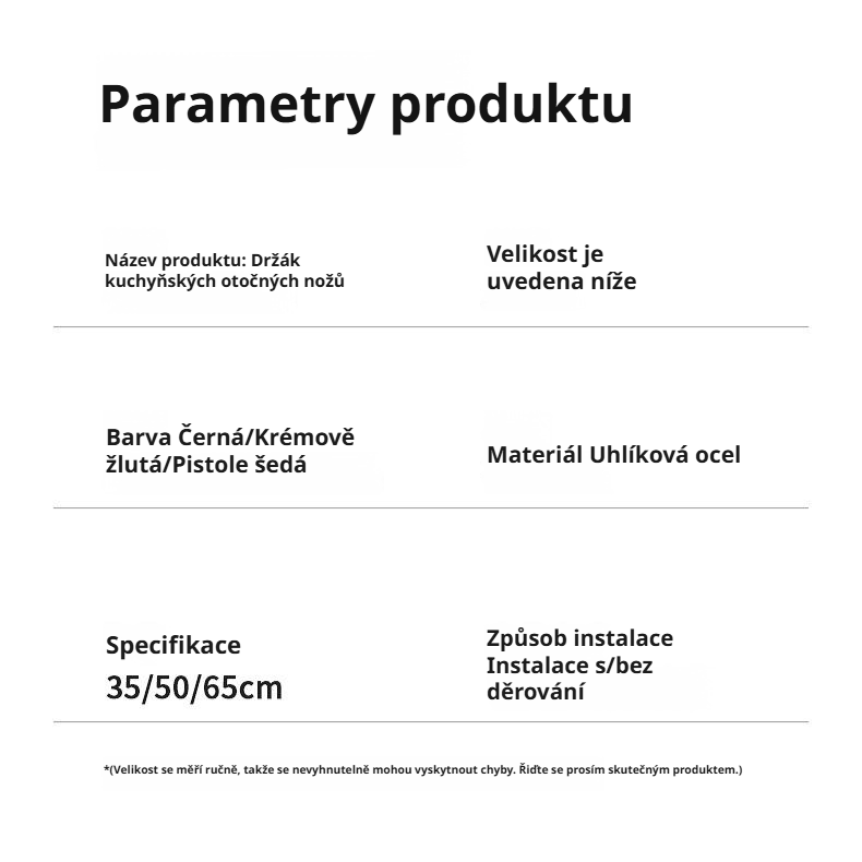 Stojan na nože a hůlky s moderním designem