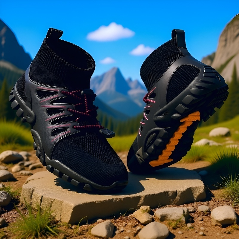 Zapatos de pesca antideslizantes y transpirables.