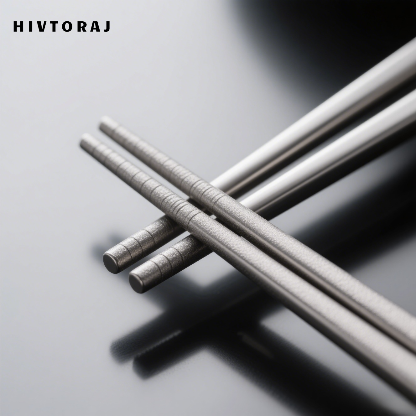 Eetstokjes van roestvrij staal (10 paar)